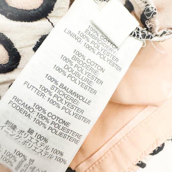 J. Crew Circle Embroidered Patterned Hot Pant Short Size 4 - Picture 4 of 5